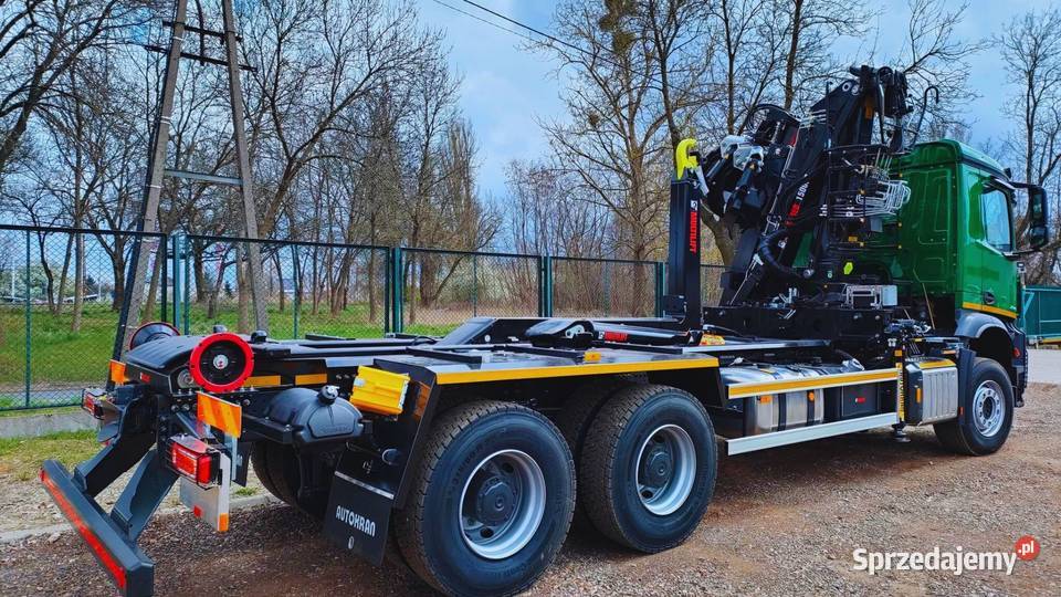 Zabudowy HDS zabudowa pojazdu HIAB montaż HDS Łódź