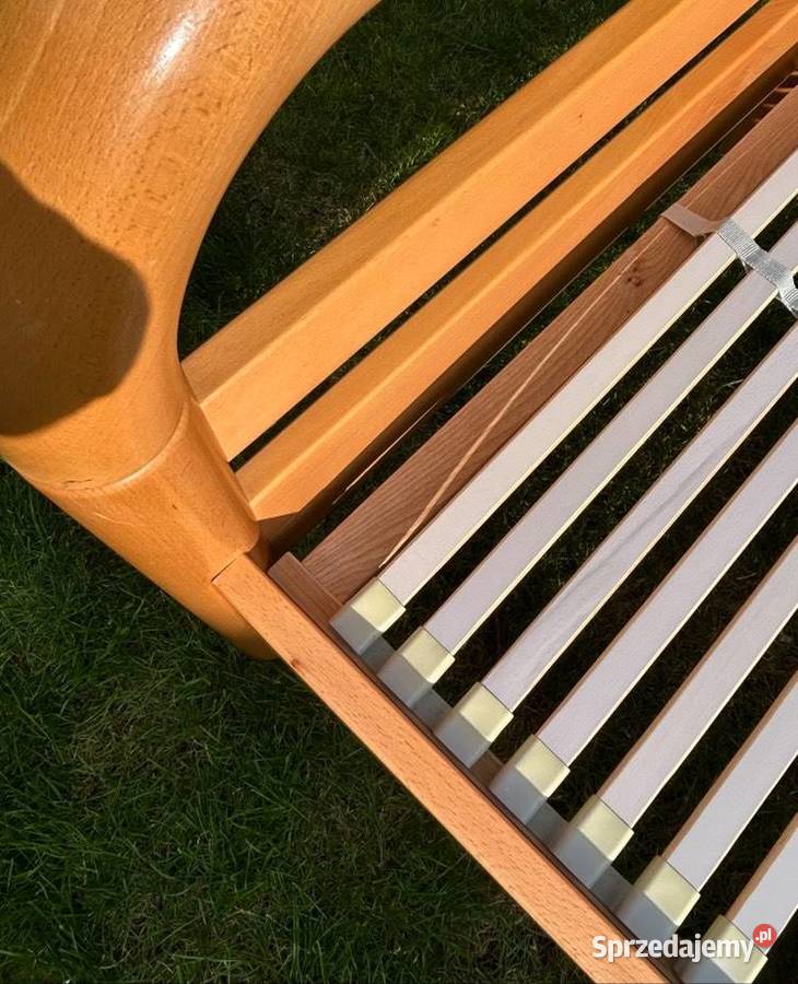 Łóżko bukowe Skierniewice sprzedam
