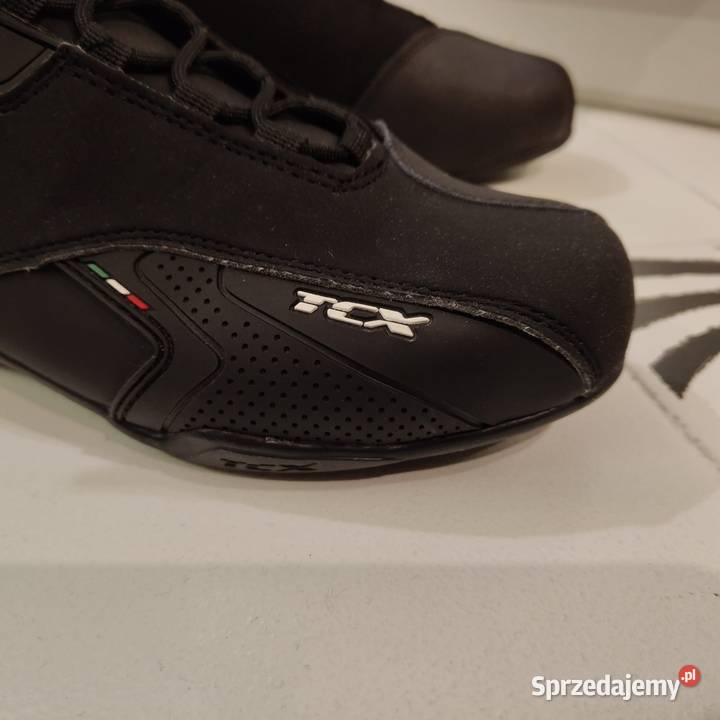 Buty motocyklowe TCX RUSH blackwhite rozmiar 42 mazowieckie
