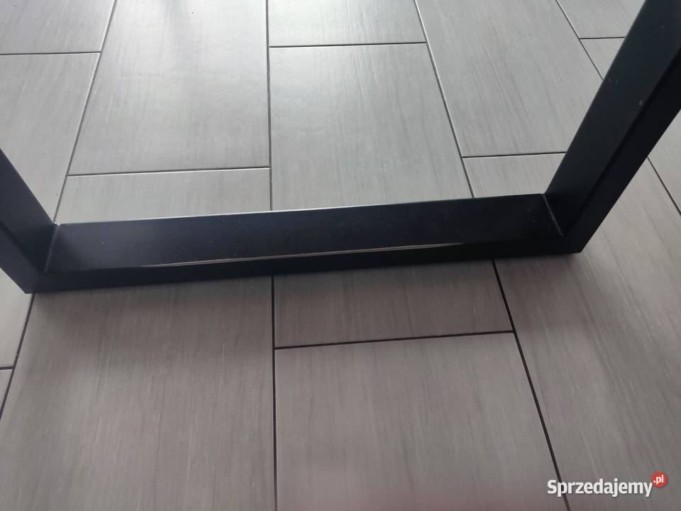 Stół loftowy z naturalną krawędzią metal i sprzedam