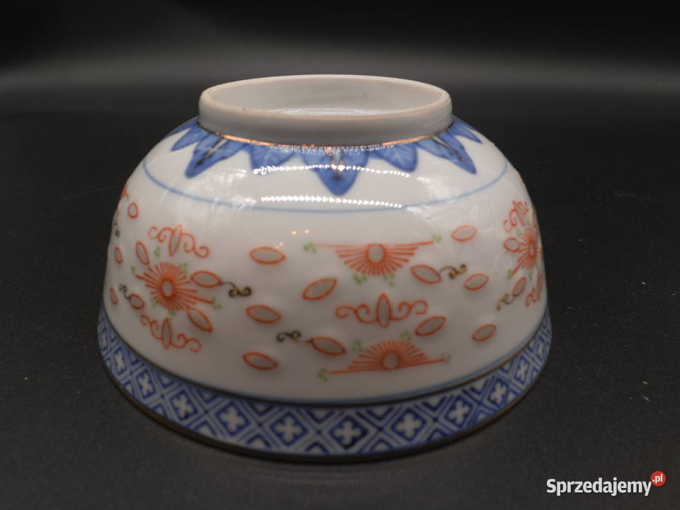Chińska porcelanowa miseczka porcelana ryżowa wielkopolskie Raszków