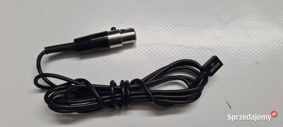 Shure WL93 lavalier krawatowy mikrofony Konin sprzedam