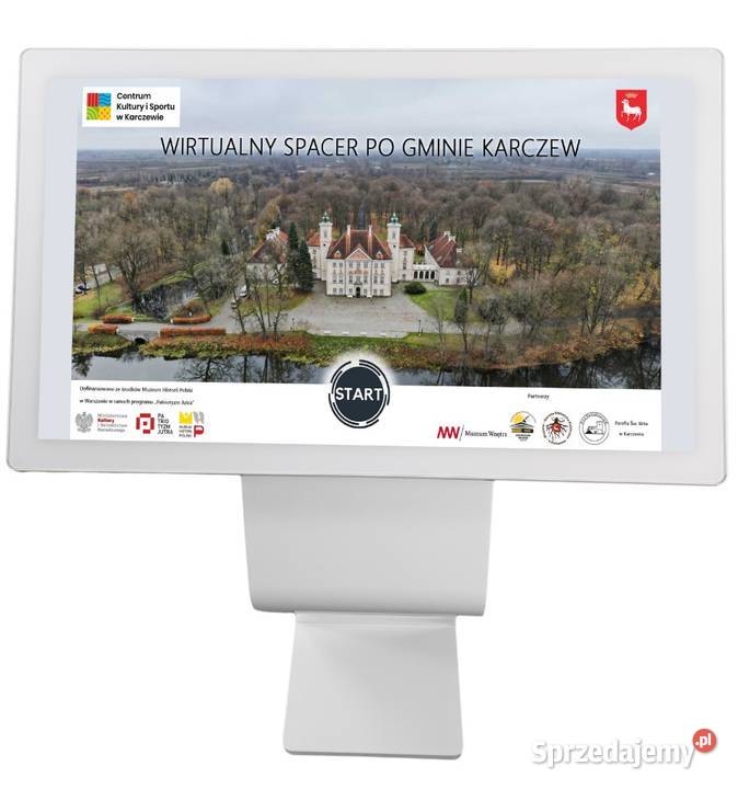 Infokiosk Multimedialny Ekran Dotykowy Na Targi