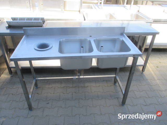 Zlew Gastronomiczny 2 Komorowy Z Otworem Na Ostrów Wielkopolski