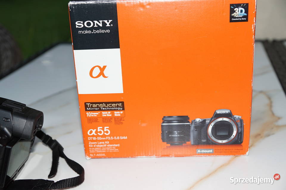 Aparat SONY SLTA55 Aparaty Bielsko-Biała sprzedam