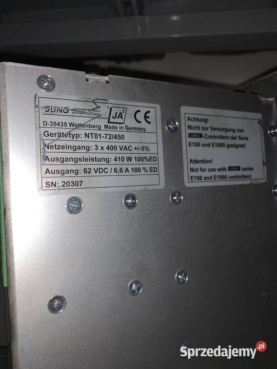 JUNG NT0172450 Power Supply Warszawa
