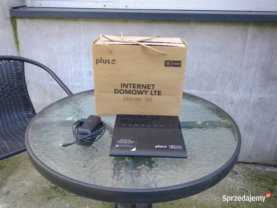 Router z anteną zewnętrzną ODUIDU 300 4G LTE LAN Mława