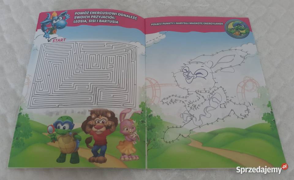 EnergyLandia Klub Energusia zadania ćwiczenia Książki dla dzieci Książki dla dzieci śląskie Czeladź
