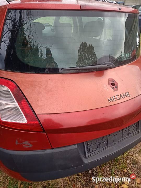 Klapa tylna bagażnika renault Megane II HB Teb Części Szczecin