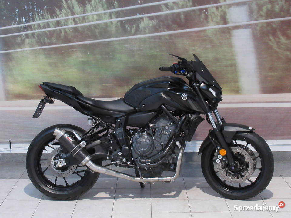 Yamaha MT07 700 ABS wydech MIVV Oferuję dowóz 20134km Kutno