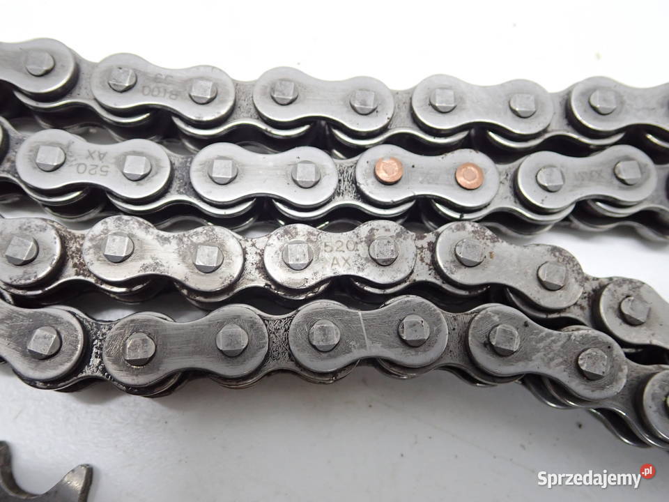 Łańcuch 520 AX Zębatka Przód 16z Kawasaki Gpz