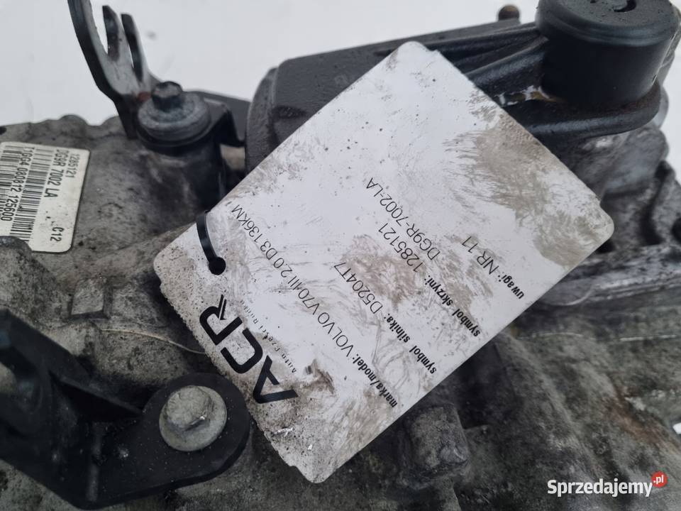 Volvo S60 II V60 20 D3 SKRZYNIA BIEGÓW manualna osobowe Janów