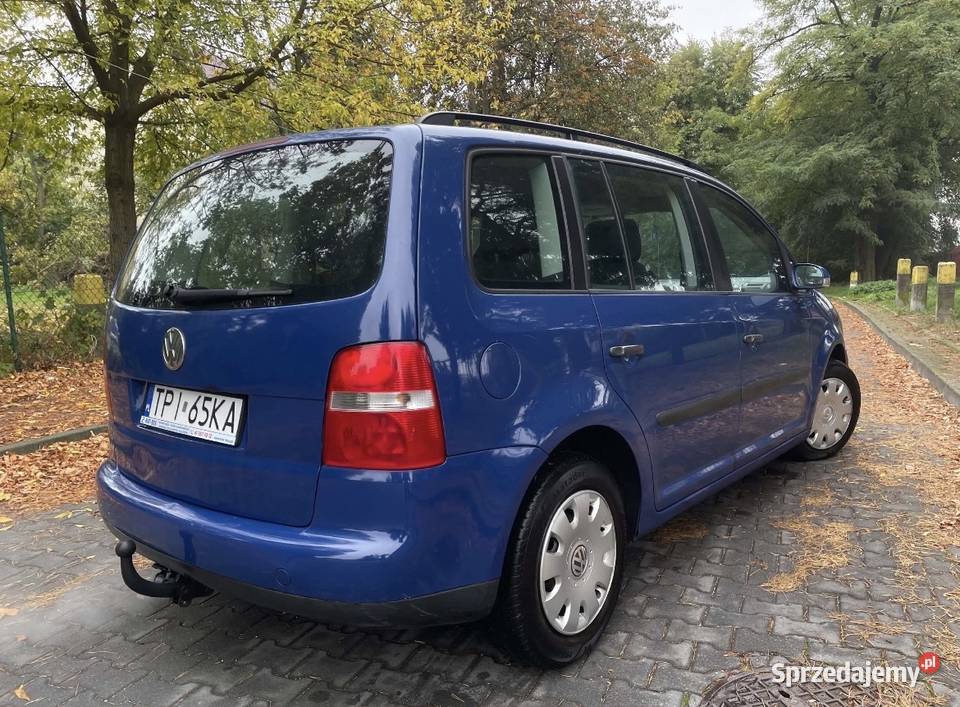 Volkswagen Touran 19 101 2004 HAK świętokrzyskie Pińczów