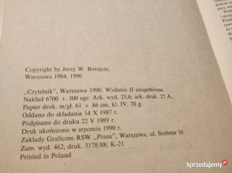 Piękny wiek XIX Jerzy W Borejsza Rok wydania 0 świętokrzyskie sprzedam