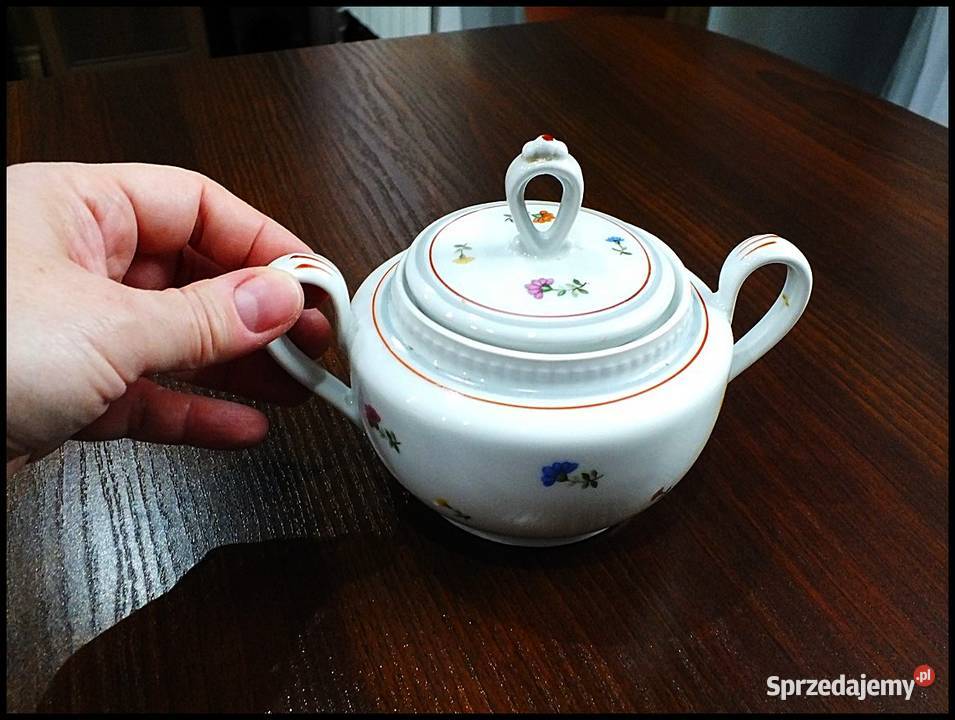 Cukiernica KAHLA 127 Porcelanowa Cukierniczka w
