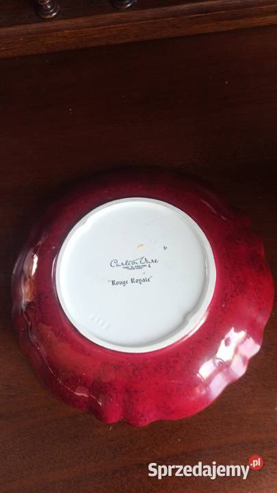 Patera Rogue Rogale z Carlton Ware Made in Porcelana i szkło pomorskie Gdańsk