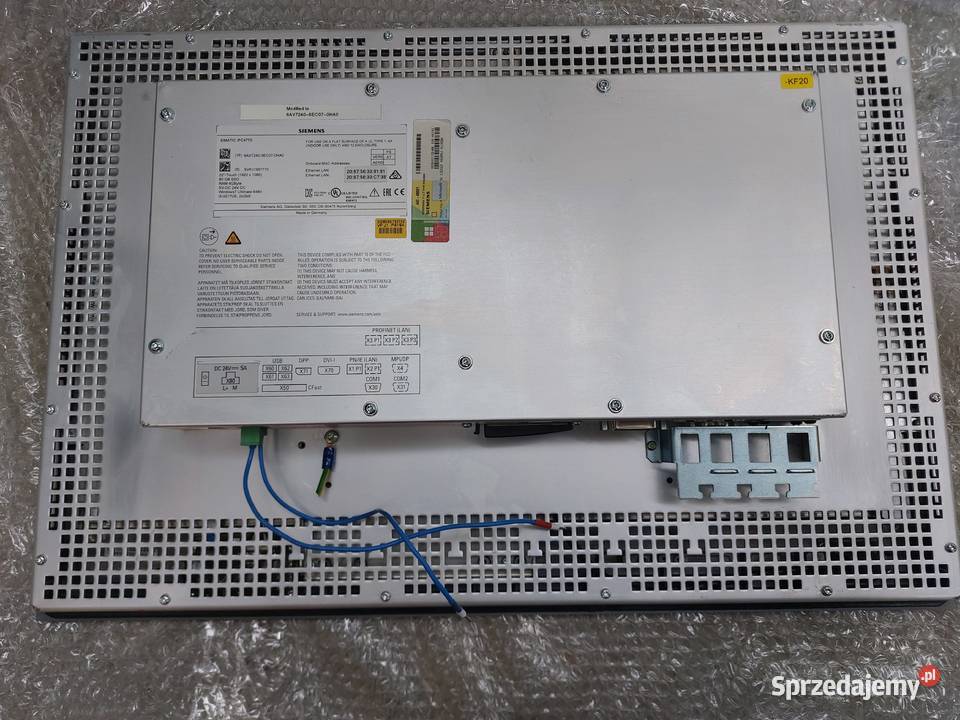 SIEMENS Simatic Touch 6AV72403BC070HA0 IPC477D Elektronika Gorzów Wielkopolski sprzedam