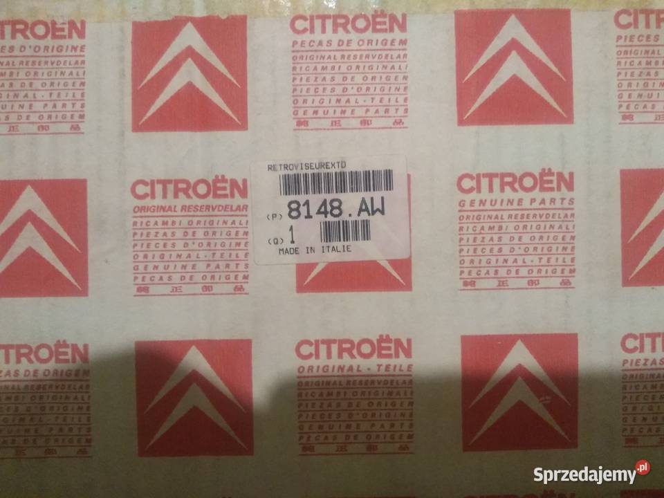 Lusterko prawe Citroen Jumper Boxer OE Nowe