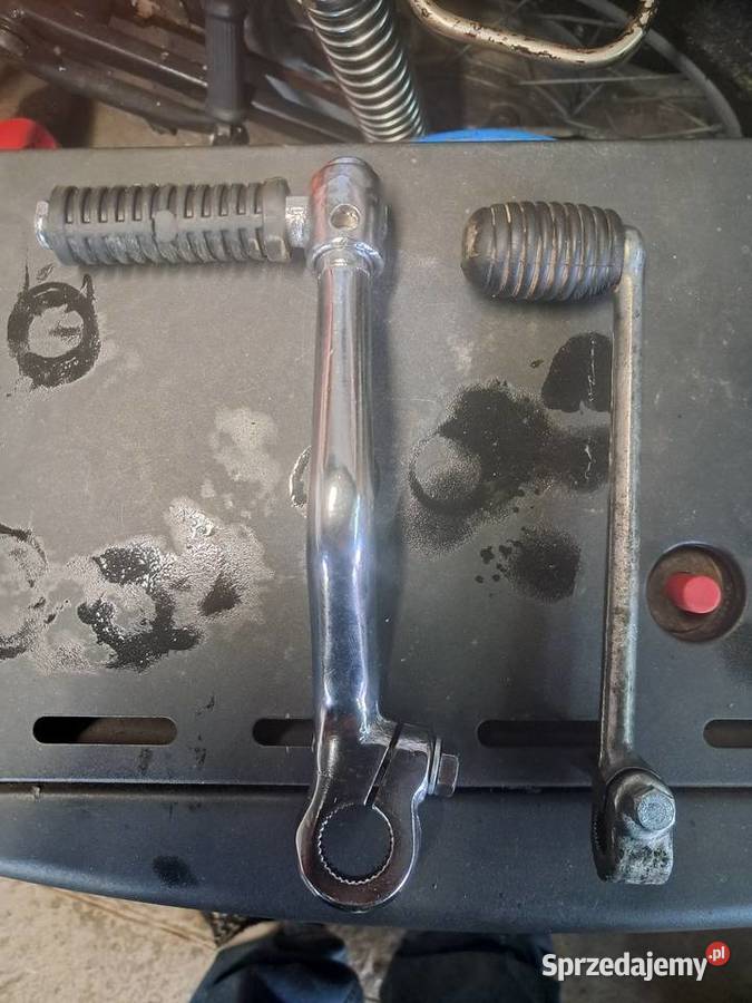 Wsk wfm 125 kopnik kopniak lewarek biegów zestaw Strzyżów