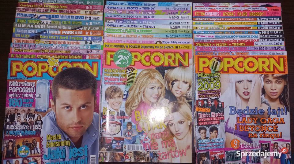Popcorn magazyn 34 sztuki 20072010