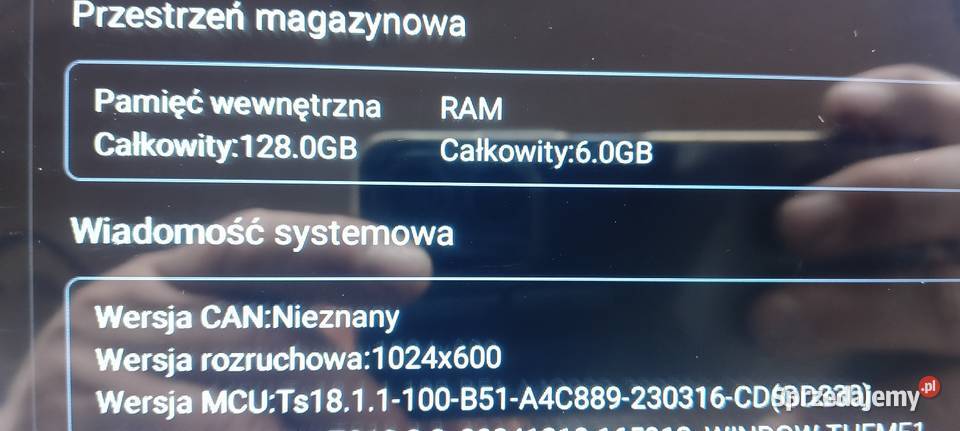 Sprzedam radio Android do Chevroleta trax