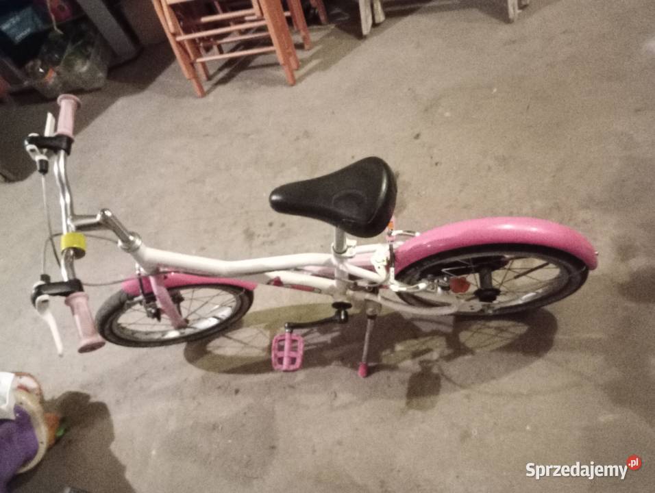 Rower dziecięcy Btwin 500 Doctogirl 16 Sport i Wypoczynek dolnośląskie Wrocław