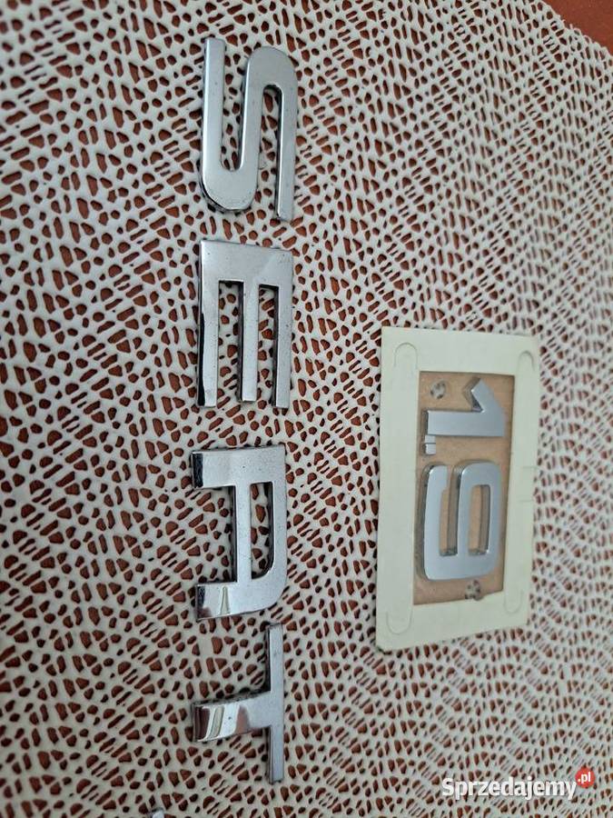 Logo emblemat napis Seat 19 TDi Logo Radom