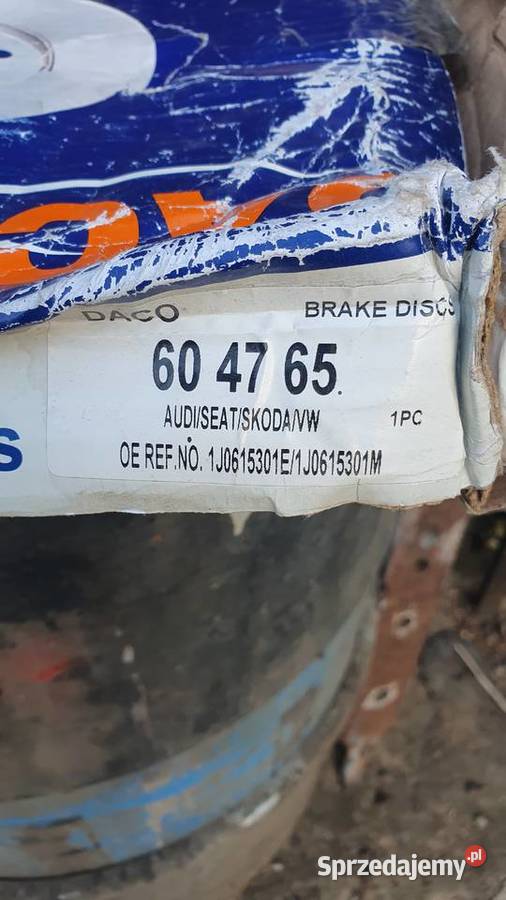 audi wv skoda tarcze przód 240mm Kiełczewice Dolne