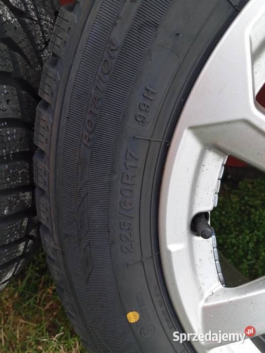 Opony zimowe 22560R17 felgi Łódź