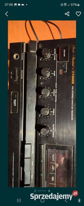 Fisher RS 909 wzmacniacz Gliwice