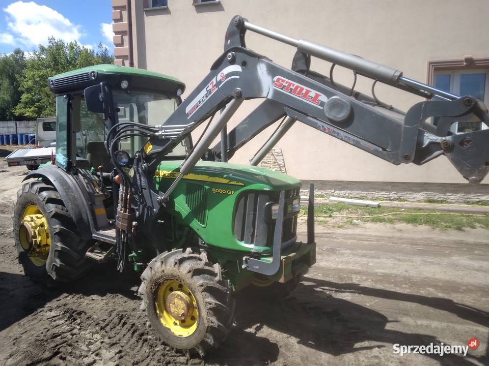 John deere 5080gf z ładowaczem czołowym tur Gwizdów