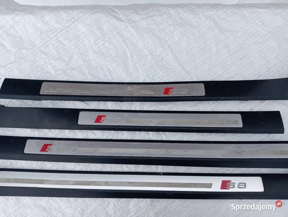 listwy progowe audi a8 s8 d3 komplet Pyrzyce
