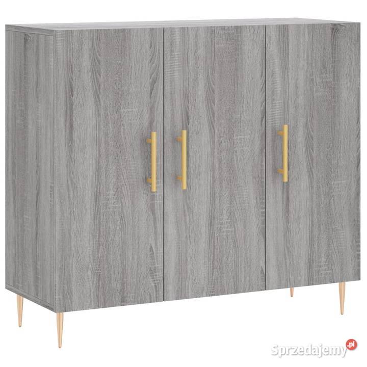 vidaXL Szafka szary dąb sonoma 90x34x80 Warszawa