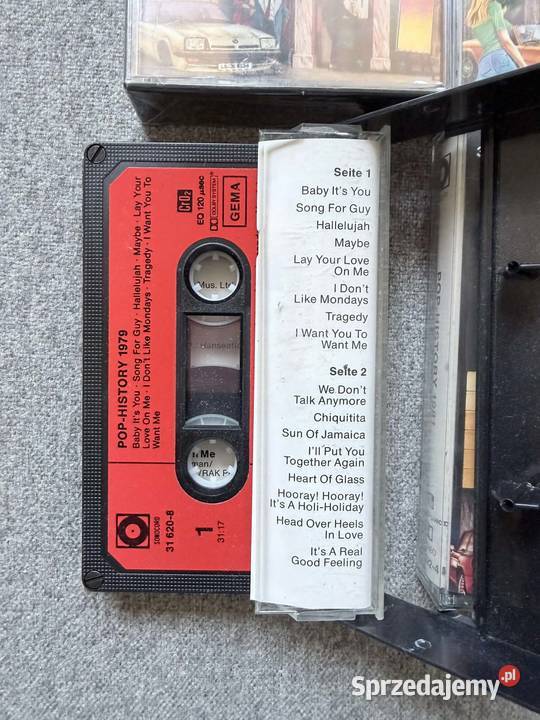 kasety magnetofonowe POP Piotrków Trybunalski sprzedam