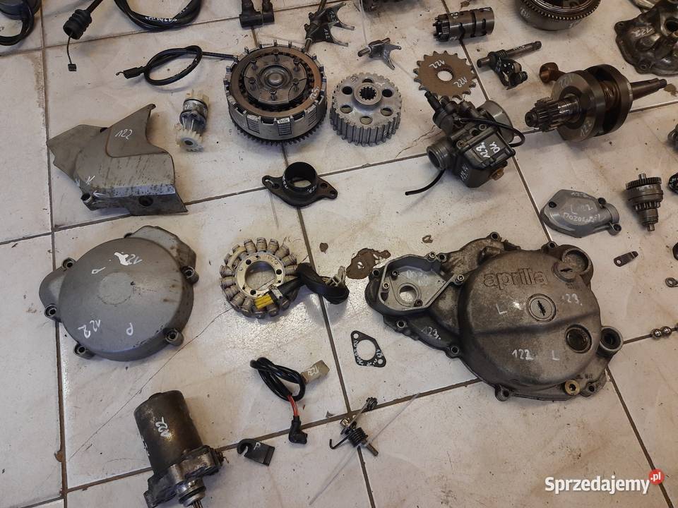 Silnik Rotax 122 części Aprilia rs sx rx gs mx Jelenia Góra sprzedam