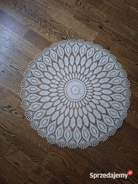Serweta okrągła rękodzieło Częstochowa sprzedam