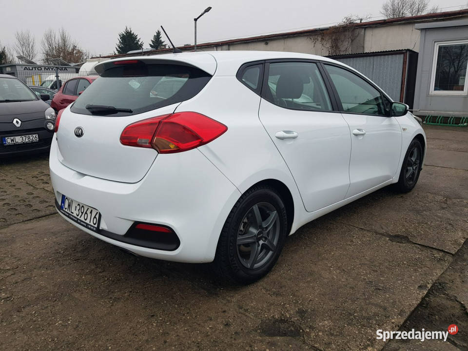 Kia Ceed 14 Benzyna Klima Zarejestrowany komputer pokładowy kujawsko-pomorskie Włocławek sprzedam