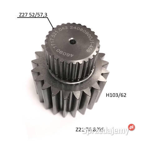 Zestaw planetarny PGA 1602 4717630100 1A10A R428 Paruszka