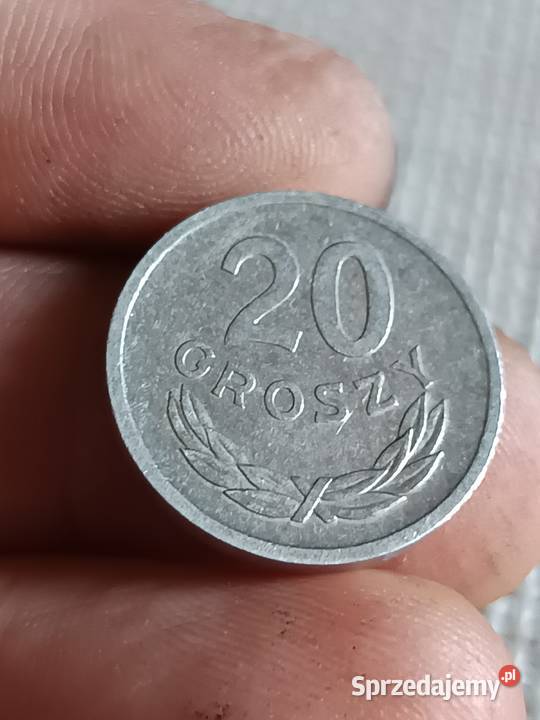 Sprzedam monete 20 gr 1973 r zzm skretka Chełm