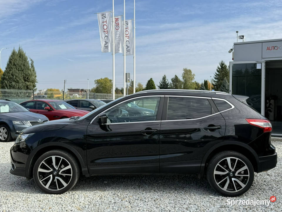 Nissan Qashqai 16 16V DIGT 163 2015r kamera 360 SUV Qashqai Wrocław