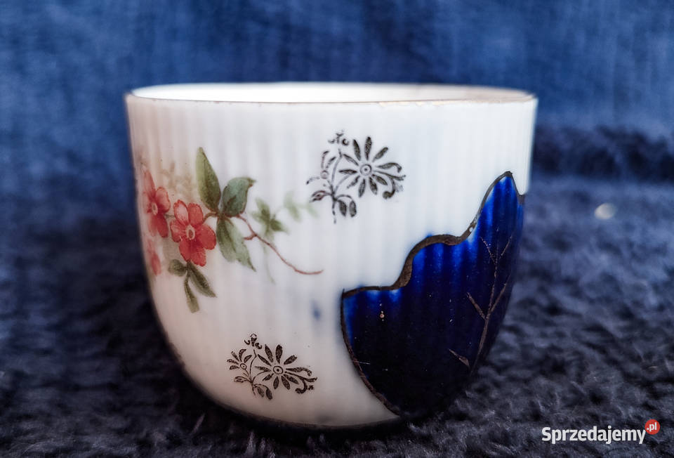 Porcelanowa filiżanka do espresso vintage retro pomorskie Gdańsk