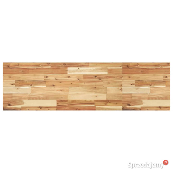 Blat do stołu prostokątny 120x40x2 lite drewno