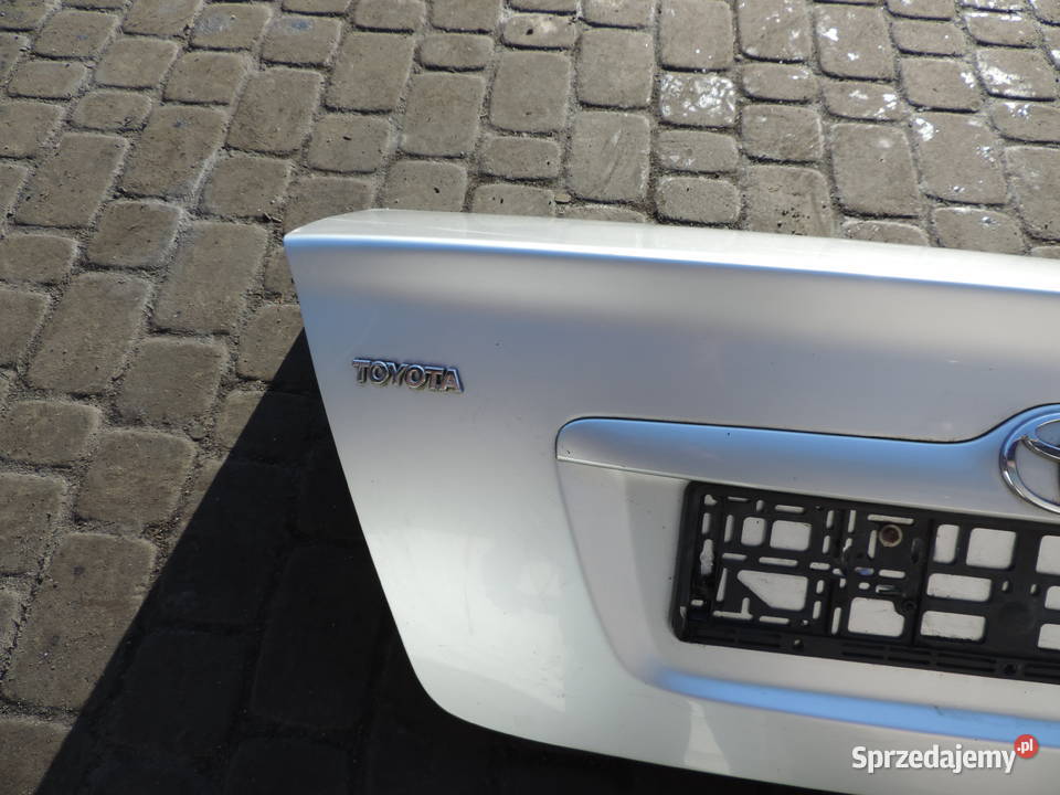 TOYOTA COROLLA E12 SEDAN KLAPA BAGAŻNIKA TYŁ Klapy bagażnika Motoryzacja