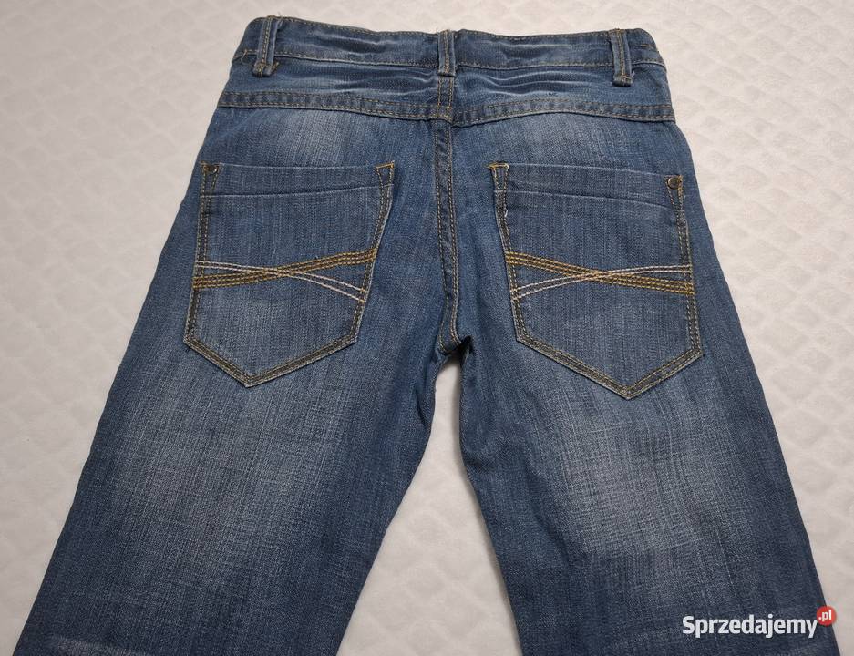 Spodnie chłopięce dżinsy niebieskie CA 116 C&A Czeladź