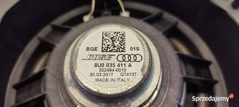 AUDI Q3 8U GŁOŚNIK DRZWI TYŁ BOSE 8U0035411A