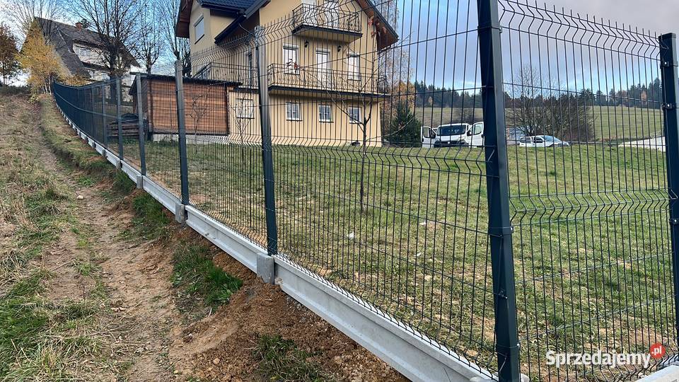 OGRODZENIA PANELOWE MONTAŻ małopolskie Bobowa