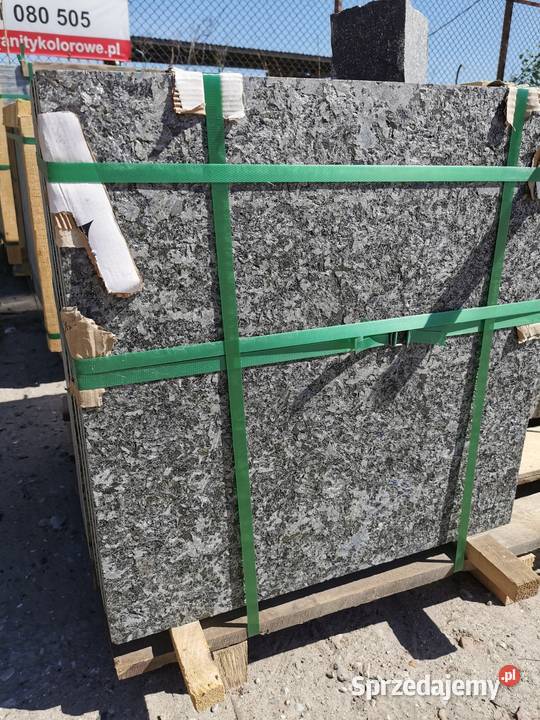 Płyta Chodnikowa Granitowa Labradoryt Irina Blue Kostka brukowa pomorskie Gdańsk
