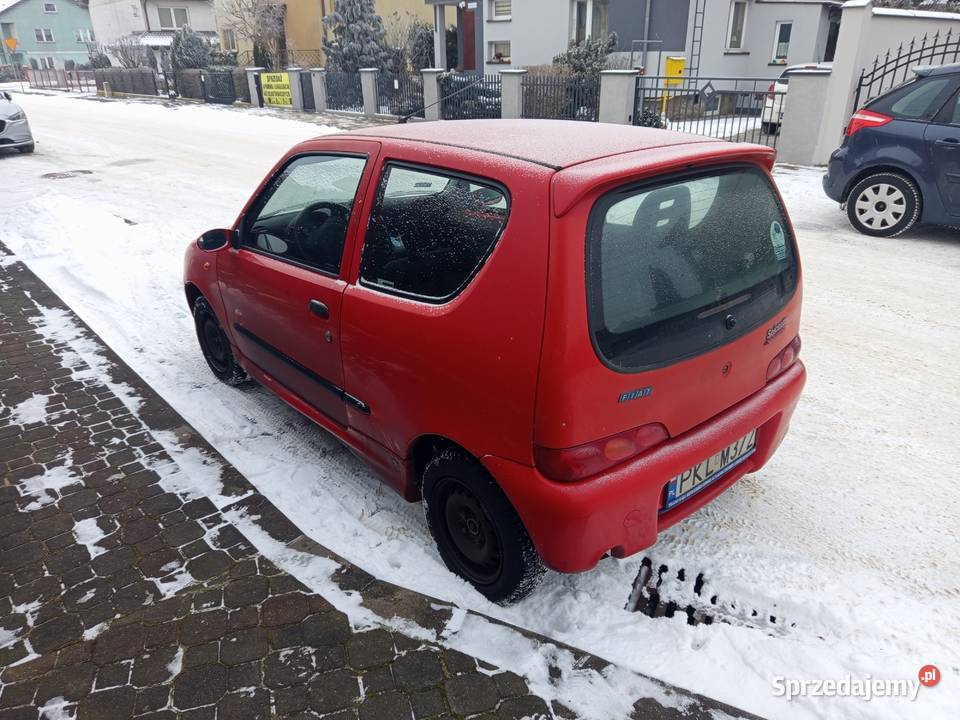 Fiat Seicento Sporting 11 ABARTH uszkodzony Koło