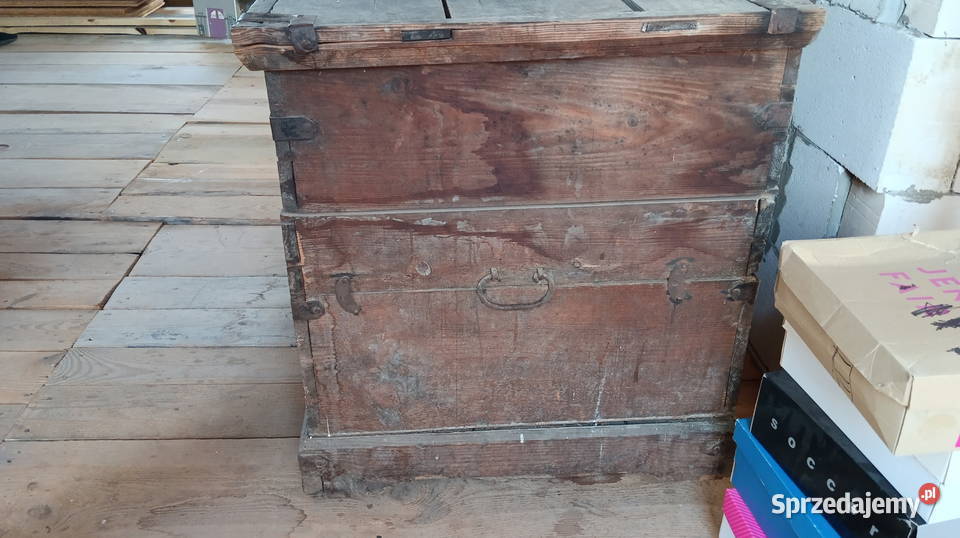 Sprzedam kufer zabytkowy odbiór osobisty Samułki Duże