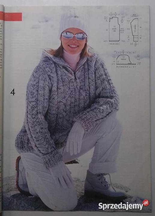 Swetry 12005 szydełko druty Gdańsk
